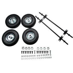10 in Complete Pneumatic Generator Wheel Kit 10" for Predator 9000 8750 6500 Watt Generator