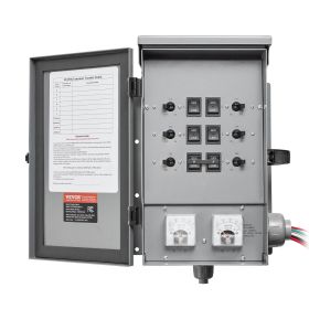 Manual Transfer Switch 30A Generator Transfer Switch Kit NEMA 3R 7500W 120/240V